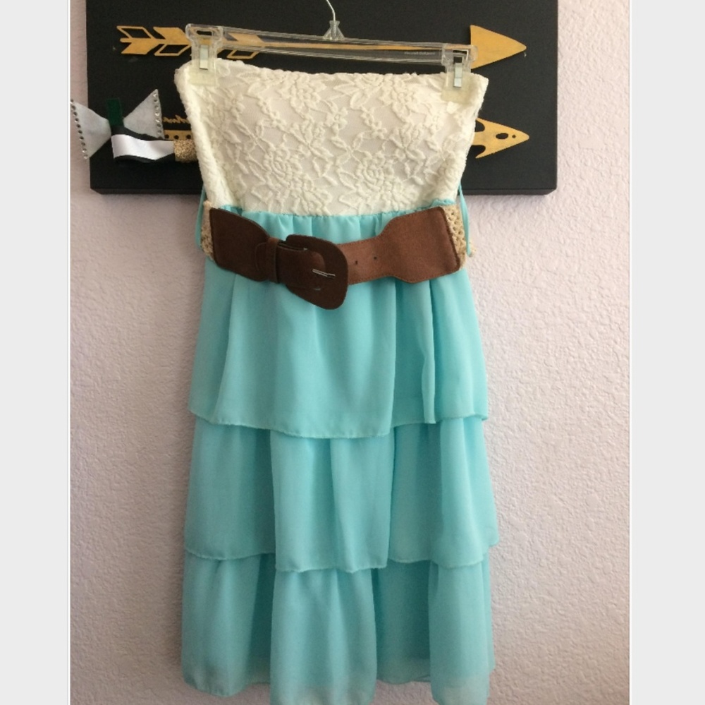 Light blue dress